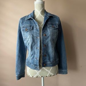 Blue denim jacket